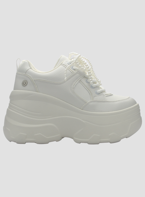 Zapatilla de Mujer de color Blanco Urbano Chalada Nake-3