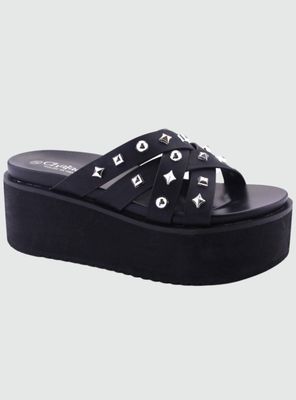 Sandalia Chalada Mujer Viru-20 Negro Moda