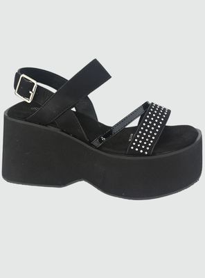 Sandalia Chalada Mujer Verena-6 Negro Casual