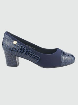 Zapato Chalada Mujer Flexi-15 Azul Marino Casual