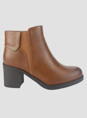 Botin Chalada Mujer Prata-3 Tostado Casual