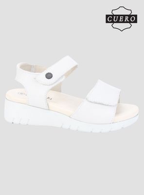 Imagen 2 del producto Sandalia de Cuero Chalada Mujer Raisa-2 Blanco Casual