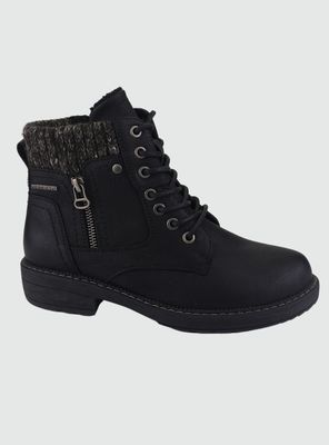 Botin Chalada Mujer Army-50 Negro Casual