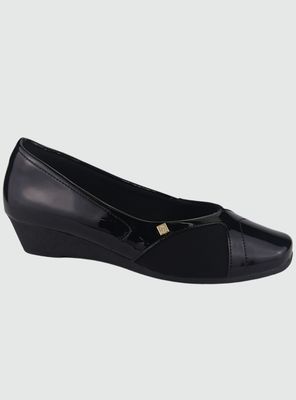 Zapato Chalada Mujer Coles-1 Negro Casual
