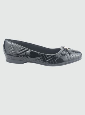 Zapato Chalada Mujer Nazzer-3 Negro Casual