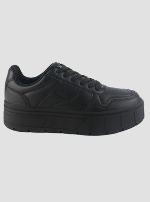 Zapatilla Chalada Mujer Troya-4 Negro Urbano