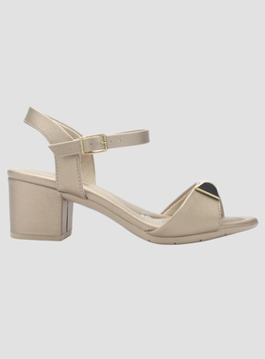 Sandalia Mujer Dorado Comfortflex 2557402 Casual