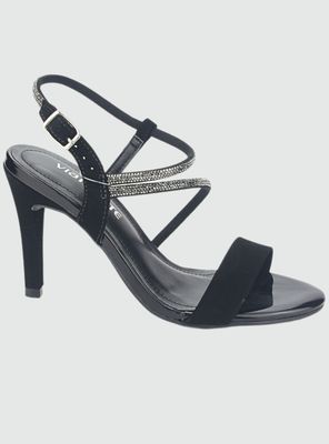 Sandalia Via Marte Mujer 23-17703 Preto Casual