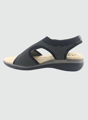 Imagen 2 del producto Sandalia Chalada Mujer Floro-4 Negro Casual