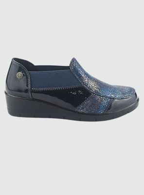 Zapato Chalada Mujer Olga-1 Azul Marino Casual