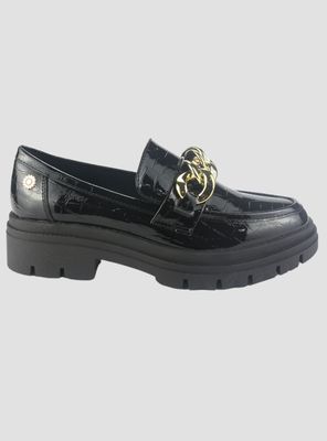 Mocasin Chalada Mujer Selina-7 Negro Casual