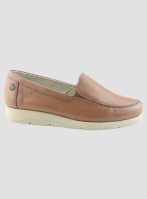 Imagen 1 del producto Mocasin de Cuero Chalada Mujer Cira-1 Camel Casual