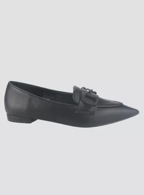 Mocasin Chalada Mujer Slak-1 Negro Casual