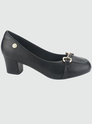 Mocasin Chalada Mujer Flexi-47 Negro Casual