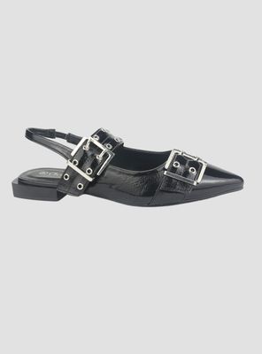 Zapato Chalada Mujer Slik-1 Negro Casual