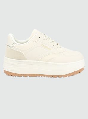 Zapatilla Chalada Mujer Mitsu-2 Beige Urbano