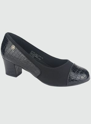 Zapato Chalada Mujer Flexi-15 Negro Casual
