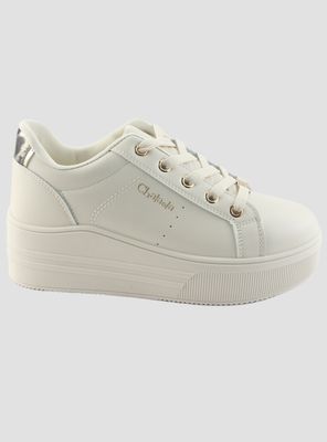 Zapatilla Chalada Mujer Memphi-2 Beige Urbano