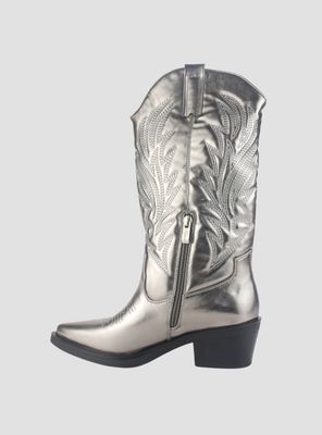 Imagen 2 del producto Bota Chalada Mujer West-22 Plateado Casual