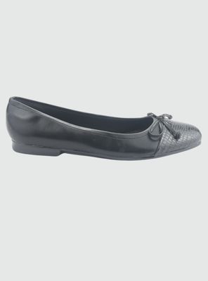 Zapato Chalada Mujer Nazzer-4 Negro Casual