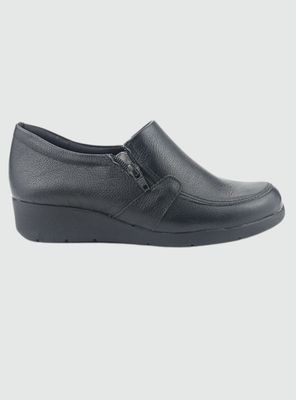 Mocasin Comfortflex Mujer 2393402 Negro Casual