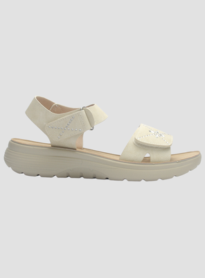 Sandalia de mujer Beige Casual Chalada Bless-1