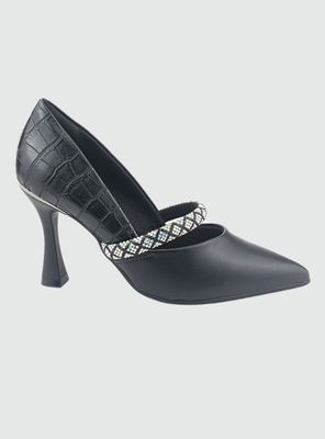 Zapato Ramarim Mujer 2418103 Negro Casual