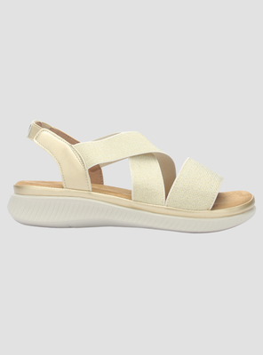 Sandalia Mujer Chalada Malibu-1 Dorado Casual