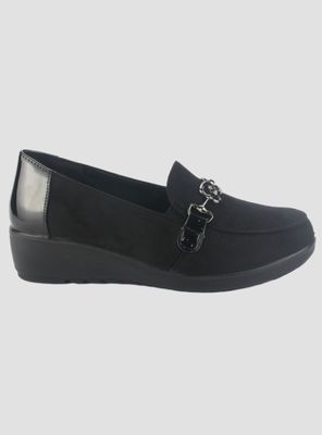 Zapato Chalada Mujer Deza-3 Negro Casual