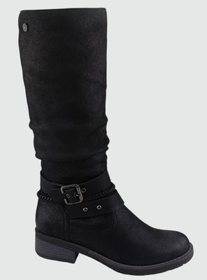 Bota Chalada Mujer 1-Torri-21 Negro Casual
