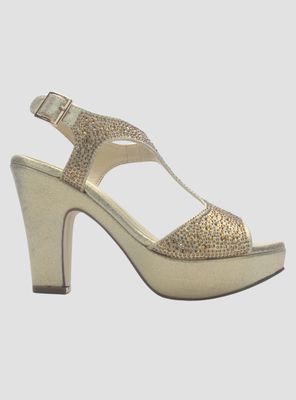 Sandalia Mujer Chalada Cosimo-26 Dorado Casual