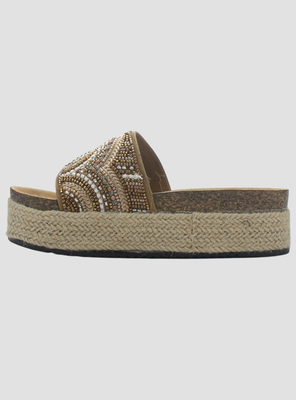 Imagen 2 del producto Sandalia de Mujer de color Beige Casual Chalada Stork-11