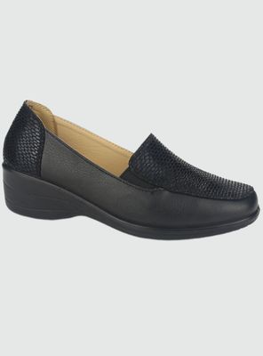 Zapato Chalada Mujer Oscar-1 Negro Comfort
