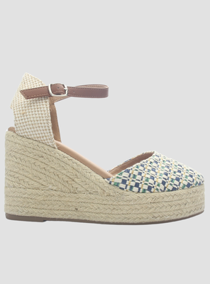 Zapato de mujer Azul Casual Chalada Dijon-5