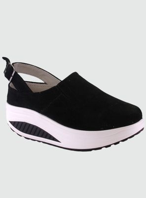 Zapato Funway Mujer Tija-9 Negro Plataforma