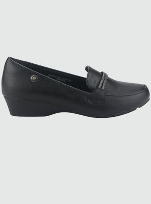 Mocasin Chalada Mujer Dana-6 N Negro Casual