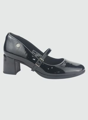 Zapato Chalada Mujer Fita-2 Negro Casual