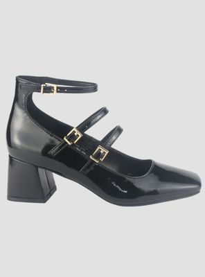 Zapato Chalada Mujer Corso-9 Negro Casual