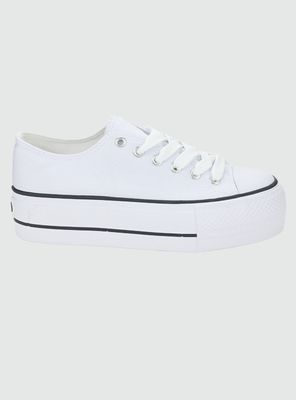 Zapatilla Chalada Mujer Cruni-1 Blanco Casual