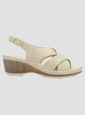 Sandalia Mujer Chalada Ica-30 Beige Casual