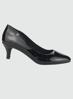 Zapato Chalada Mujer Conforto-10 Negro Casual