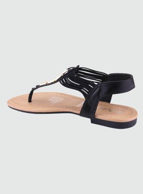 Imagen 2 del producto Sandalia Chalada Mujer Call-2 Negro Plano