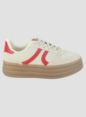 Zapatilla Chalada Mujer Andy-15 Beige Urbano