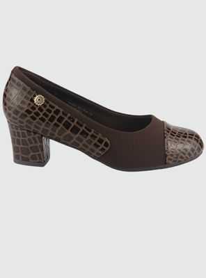 Mocasin Chalada Mujer Flexi-15 Café Casual