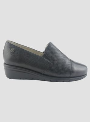 Zapato de Cuero Chalada Mujer Casia-1 Negro Casual