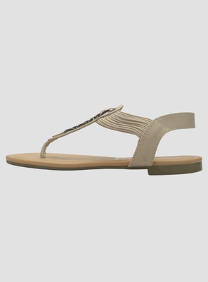 Imagen 2 del producto Sandalia Chalada Mujer Call-2 Beige Plano