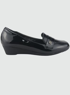 Mocasin Chalada Mujer Dana-6 V Negro Casual