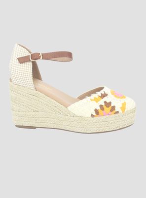 Zapato Chalada Mujer Penny-1 Beige Plataforma