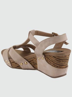 Imagen 2 del producto Sandalia Dorette Mujer Pasco-22 Nude Plataforma