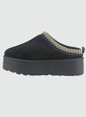 Imagen 2 del producto Pantufla Chalada Mujer Pinguih-3 Negro Comfort